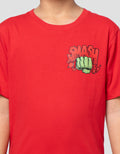 Marvel Thwip Hulk Smash Kaos Anak Laki-laki