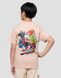 Marvel Skater All Teams Kaos Anak Laki-laki