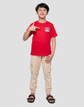 Marvel Skater Heads Logo Kaos Anak Laki-laki