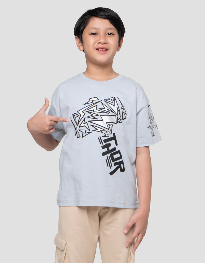 Marvel Skater Thor Face Kaos Anak Laki-laki