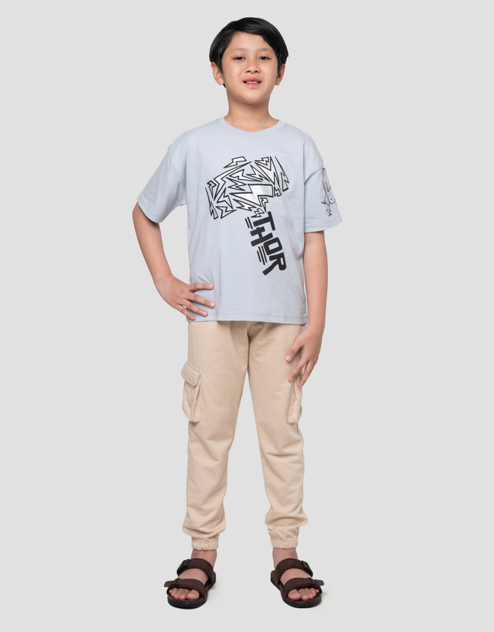 Marvel Skater Thor Face Kaos Anak Laki-laki