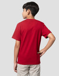 Marvel Ironman Head Back Print Kaos Anak Laki-laki