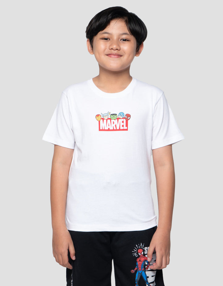 Marvel Thwip Teams Fly Print Kaos Anak Laki-laki