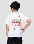 Marvel Thwip Teams Fly Print Kaos Anak Laki-laki