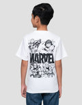 Marvel Avengers Logo Dpn Blkg Kaos Anak Laki-laki