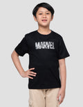 Marvel Marvel Tulisan Dpn Emboss Kaos Anak Laki-laki