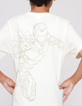 Marvel Ironman Logo Blkg Print Kaos Anak Laki-laki