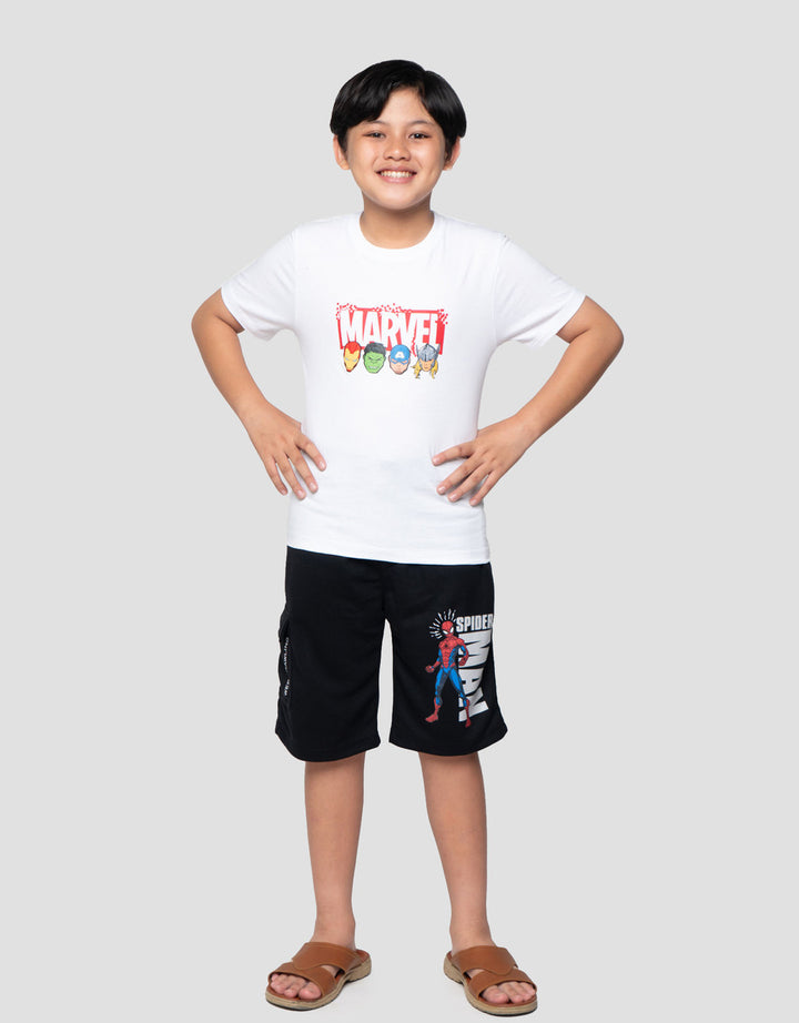 Marvel Logos HR01 Kaos Anak Laki-laki