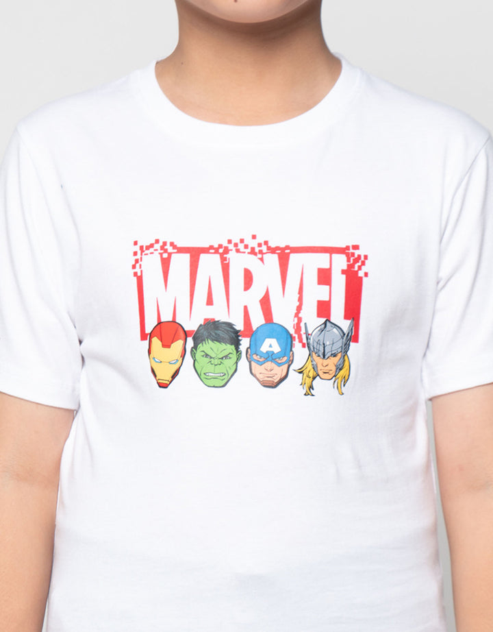 Marvel Logos HR01 Kaos Anak Laki-laki