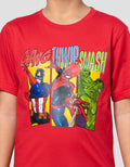 Marvel Thwip Teams Avenger Kaos Anak Laki-laki