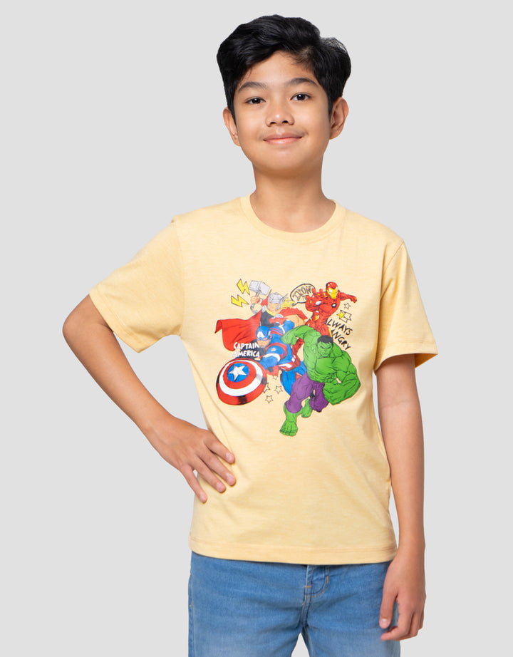 Marvel Skater Teams Action Kaos Anak Laki-laki