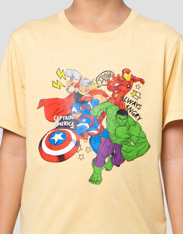 Marvel Skater Teams Action Kaos Anak Laki-laki