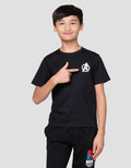 Marvel Avg All Heroes Print Kaos Anak Laki-laki