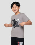 Marvel Black Panther King Print Kaos Anak Laki-laki
