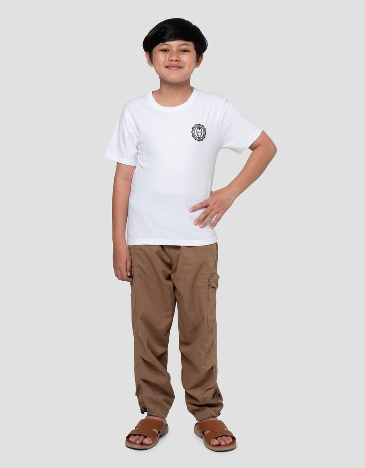 Marvel Ironman Logo Face Kaos Lengan Pendek Anak Laki-Laki