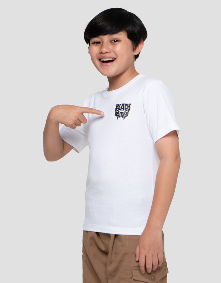 Marvel Black Panther King Kaos Lengan Pendek Anak Laki-Laki