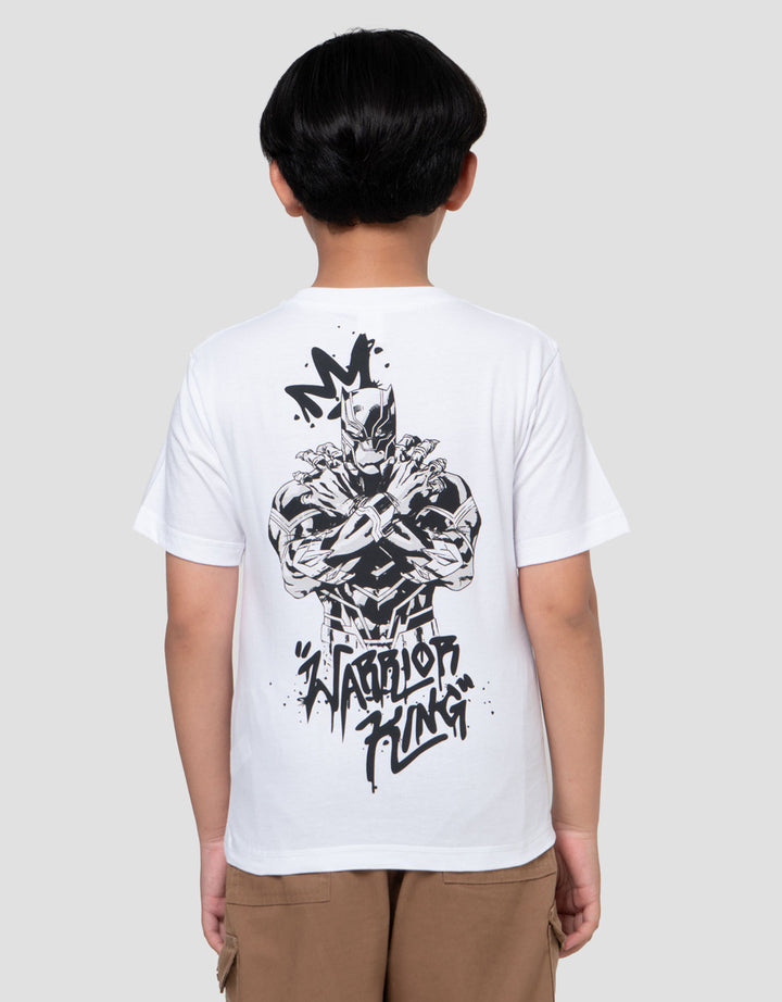 Marvel Black Panther King Kaos Lengan Pendek Anak Laki-Laki