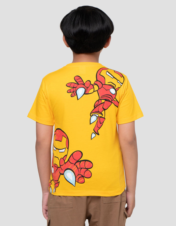 Marvel Ironman Cb Fly Kaos Lengan Pendek Anak Laki-Laki