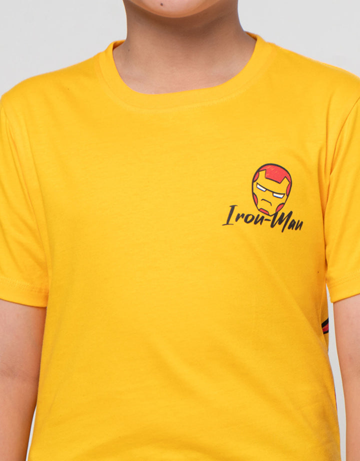 Marvel Ironman Cb Fly Kaos Lengan Pendek Anak Laki-Laki