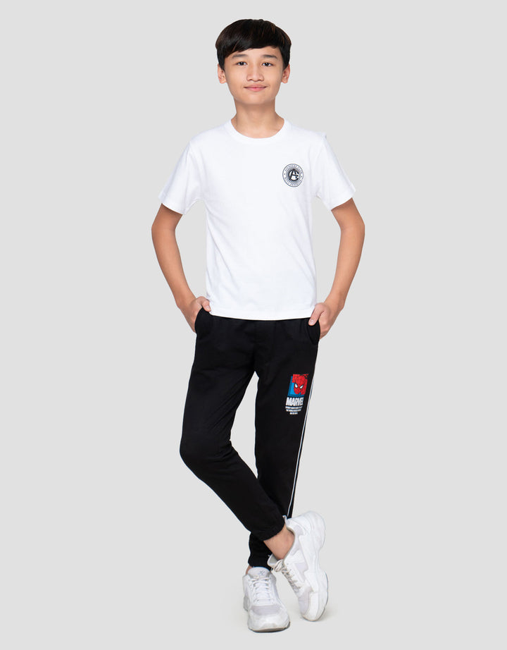 Marvel Avengers Teams Hulk Print Kaos Anak Laki-laki