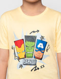 Marvel Skater Heroes Front Print Kaos Anak Laki-laki