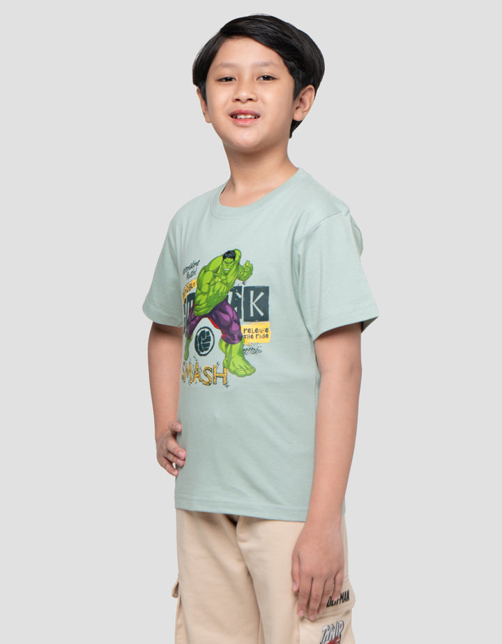Marvel Hulk Incredible Kaos Anak Laki-laki