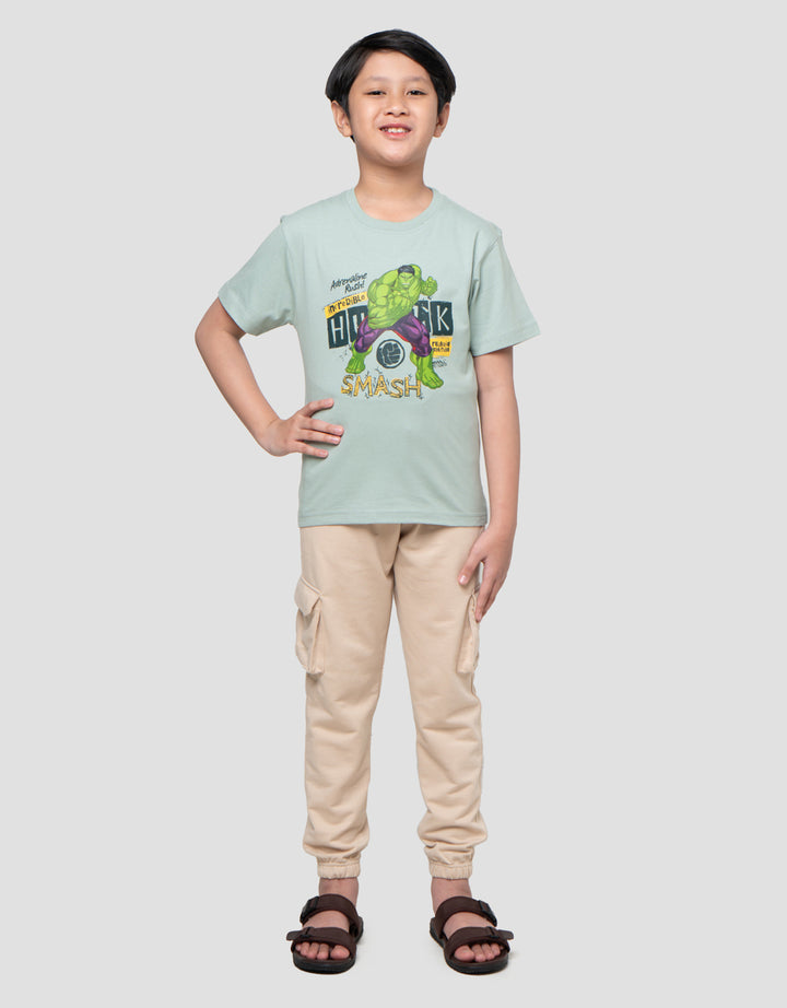 Marvel Hulk Incredible Kaos Anak Laki-laki