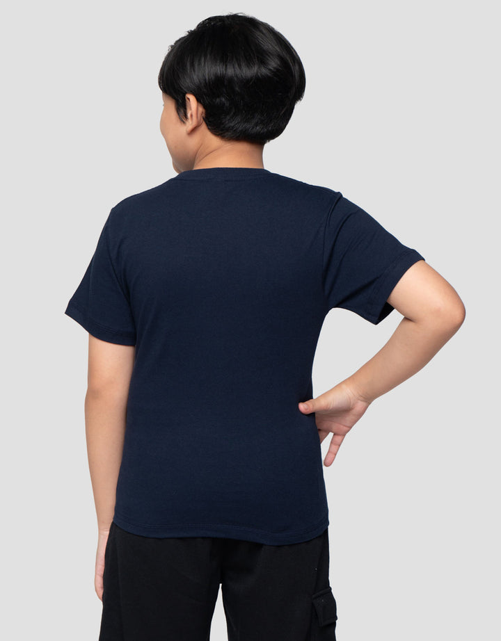 Marvel Skater Teams Face Print Kaos Anak Laki-laki