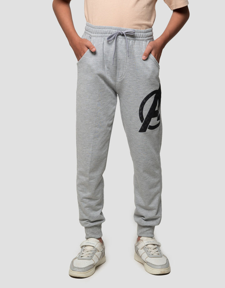 Marvel Knit Avenger Logo Emboss Jogger Anak Laki-laki