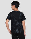 Marvel Spiderman Fp Logo Handuk Print Kaos Anak Laki-laki