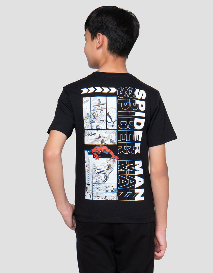 Marvel Spiderman Amazing Spd Print Kaos Anak Laki-laki