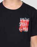 Marvel Spiderman Amazing Spd Print Kaos Anak Laki-laki