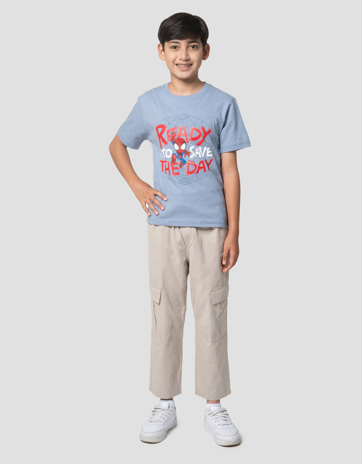 Marvel Spiderman Ready Save Kaos Anak Laki-laki