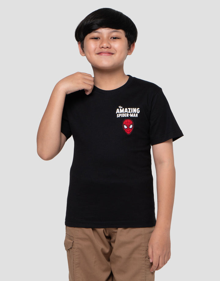 Marvel Spiderman Amazing Kaos Lengan Pendek Anak Laki-Laki