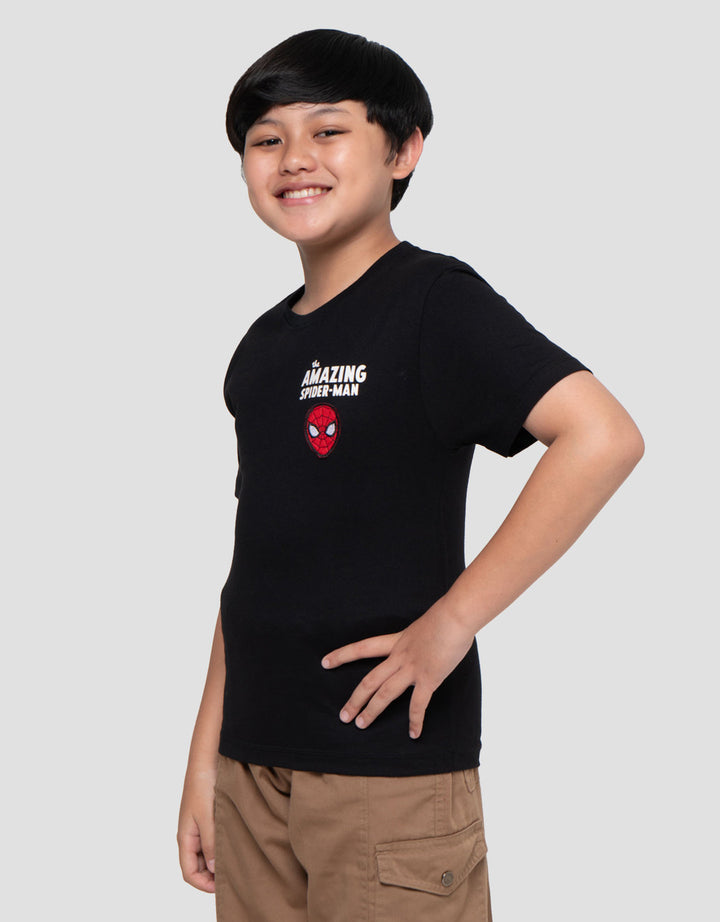 Marvel Spiderman Amazing Kaos Lengan Pendek Anak Laki-Laki