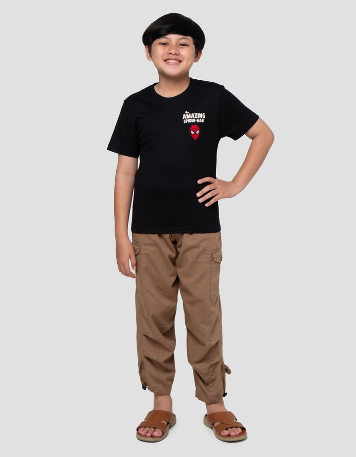 Marvel Spiderman Amazing Kaos Lengan Pendek Anak Laki-Laki