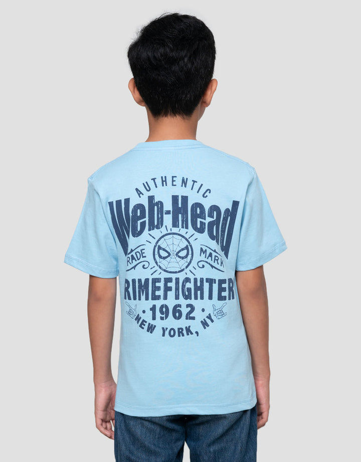 Marvel Spiderman Web Head Kaos Anak Laki-laki