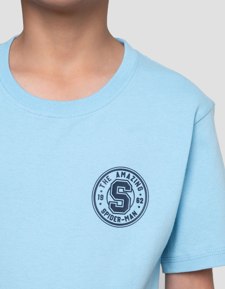 Marvel Spiderman Web Head Kaos Anak Laki-laki