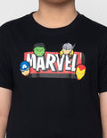 Marvel Head Logo Kaos Anak Laki-laki