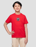 Marvel Spiderman Logo Kaos Anak Laki-laki