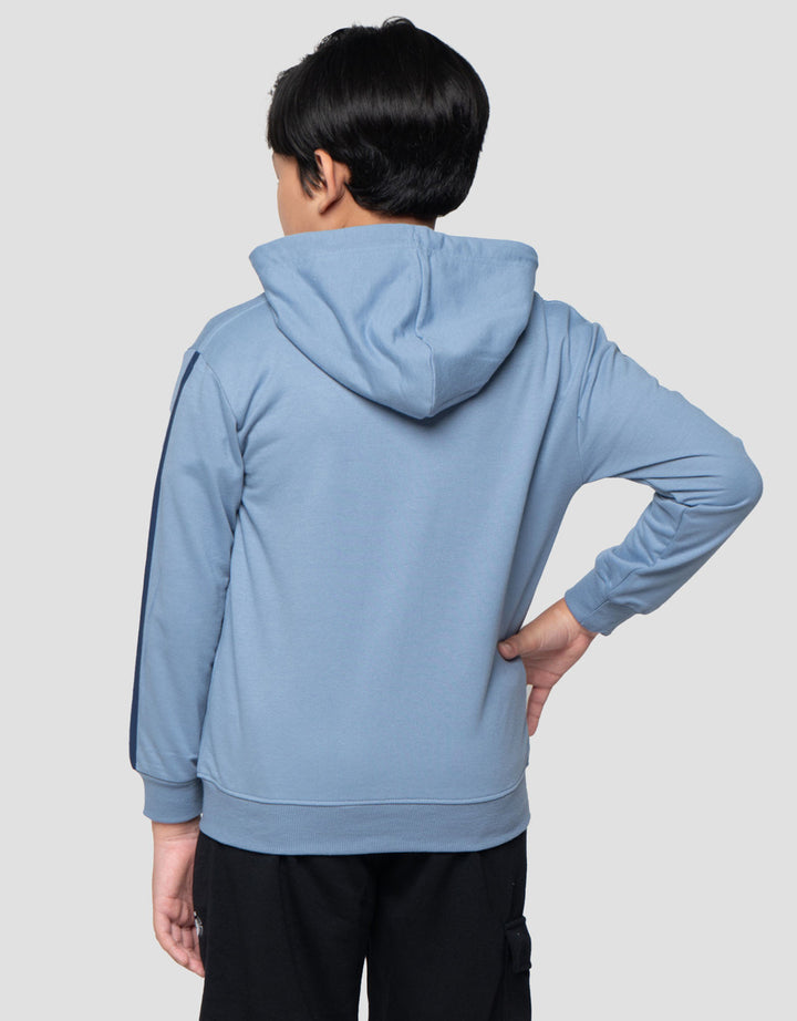 Marvel Spider Logo Kantong Jaket Hoodie Anak Laki-Laki