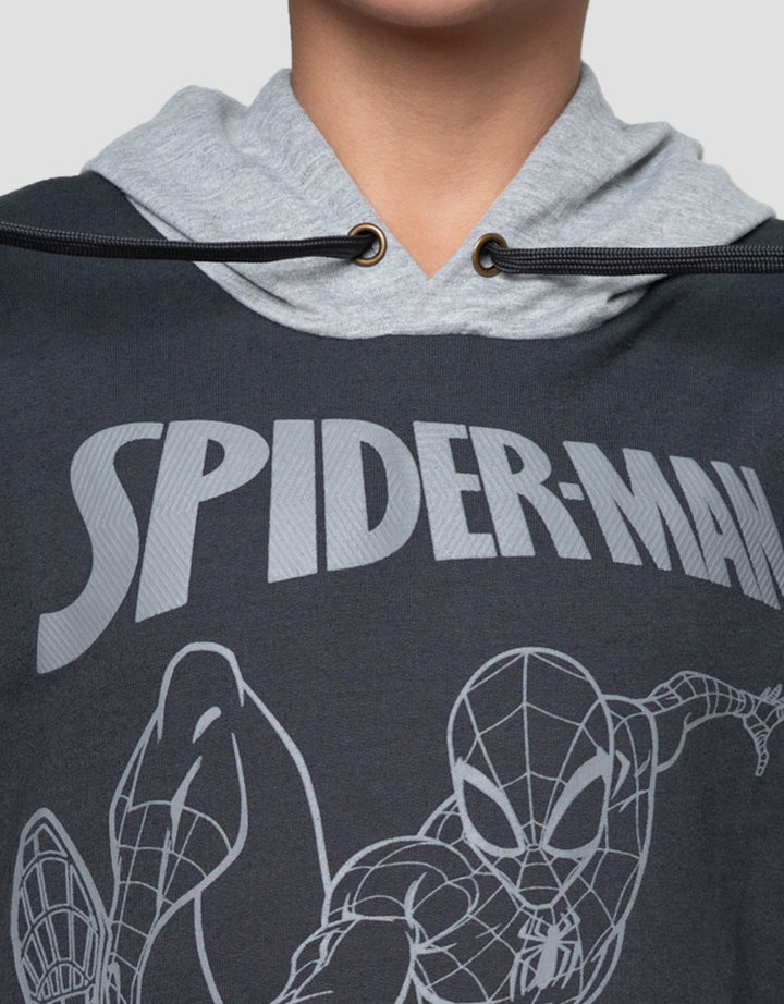 Marvel Spiderman Action Sweater Hoddy Anak Laki-laki