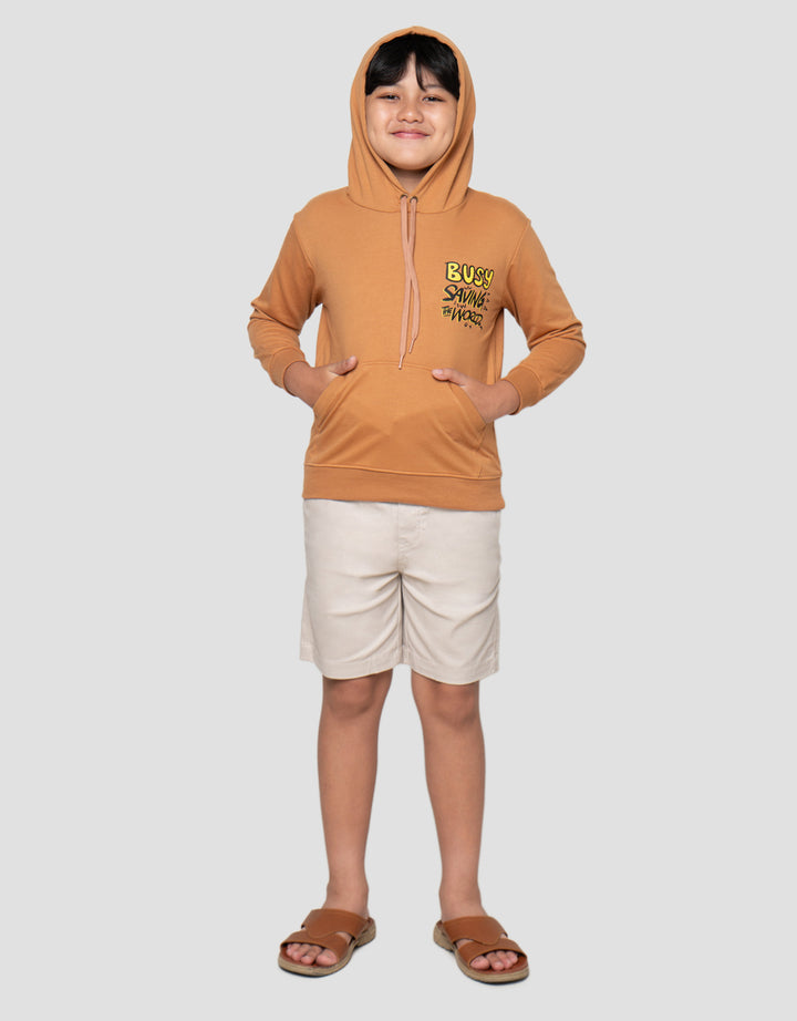 Marvel Spiderman Action Sweater Hoodie Anak Laki-Laki