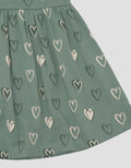 Little M Jersey Fullprint Love Midi Dress Bayi