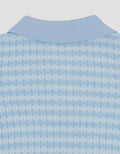 Little M Knit Textured Ombak Midi Dress Bayi