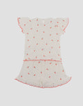 Little M Textured Rib Fp Cherry Pakaian Setelan Bayi
