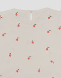 Little M Textured Rib Fp Cherry Pakaian Setelan Bayi