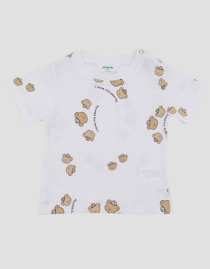 Little M Fullprint Bears Kaos Bayi