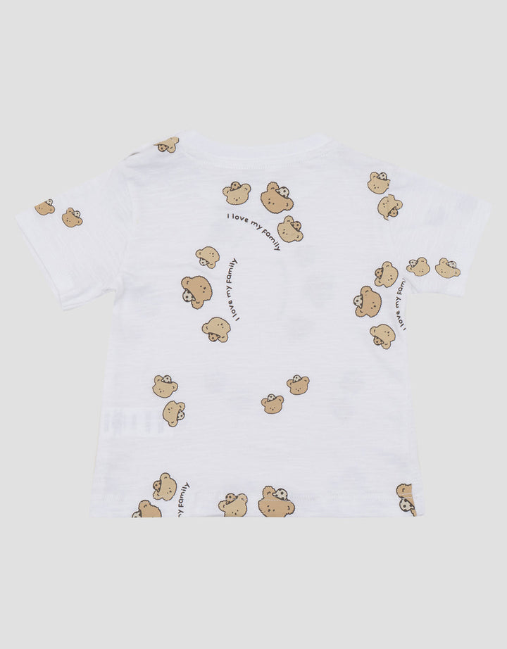 Little M Fullprint Bears Kaos Bayi