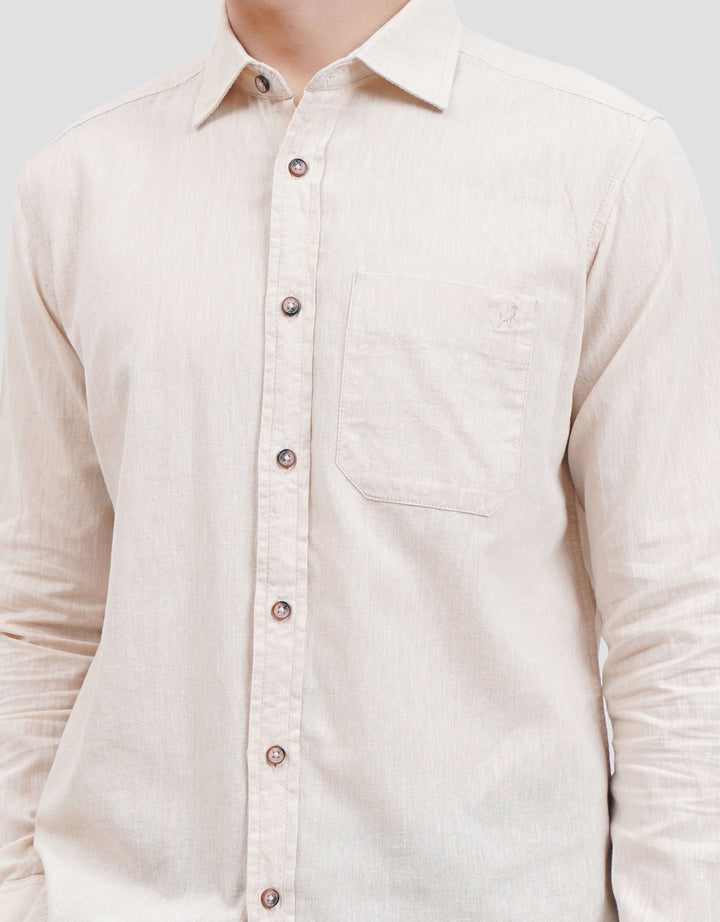 Lois KLL616 Kemeja Lengan Panjang Pria